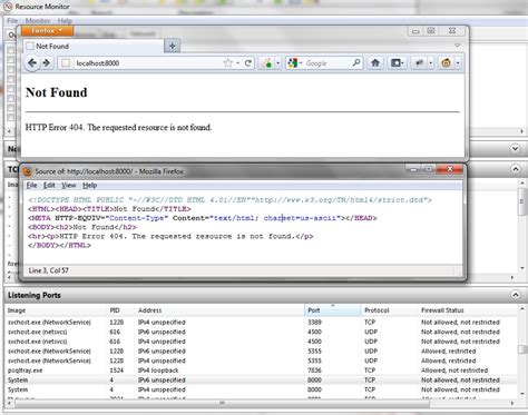 localhost 8000.